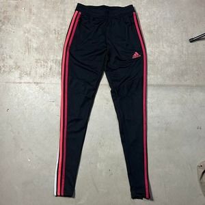 Adidas three stripe trackpants